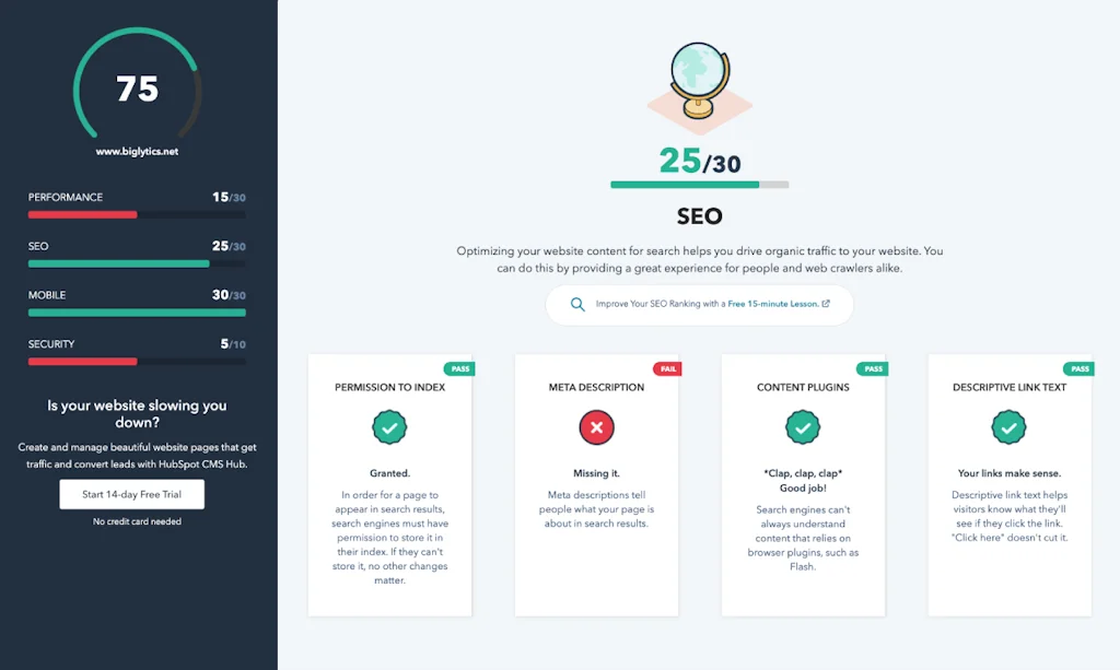 Mobile App Grader screenshot 4 of 5