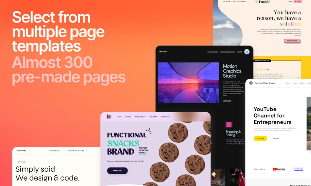 Mobirise screenshot 2 of 3