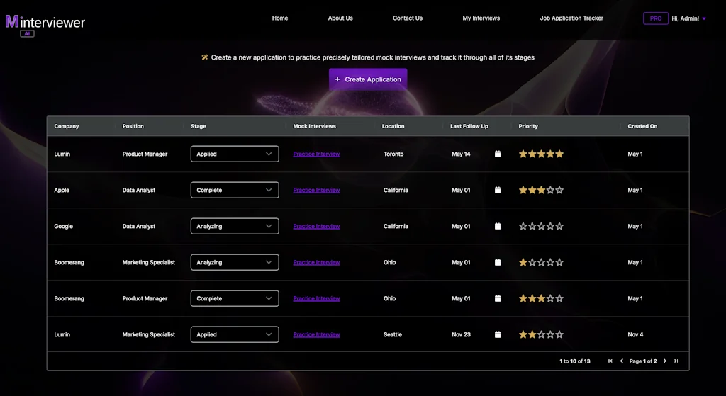 Mock Interviewer AI screenshot 1 of 3