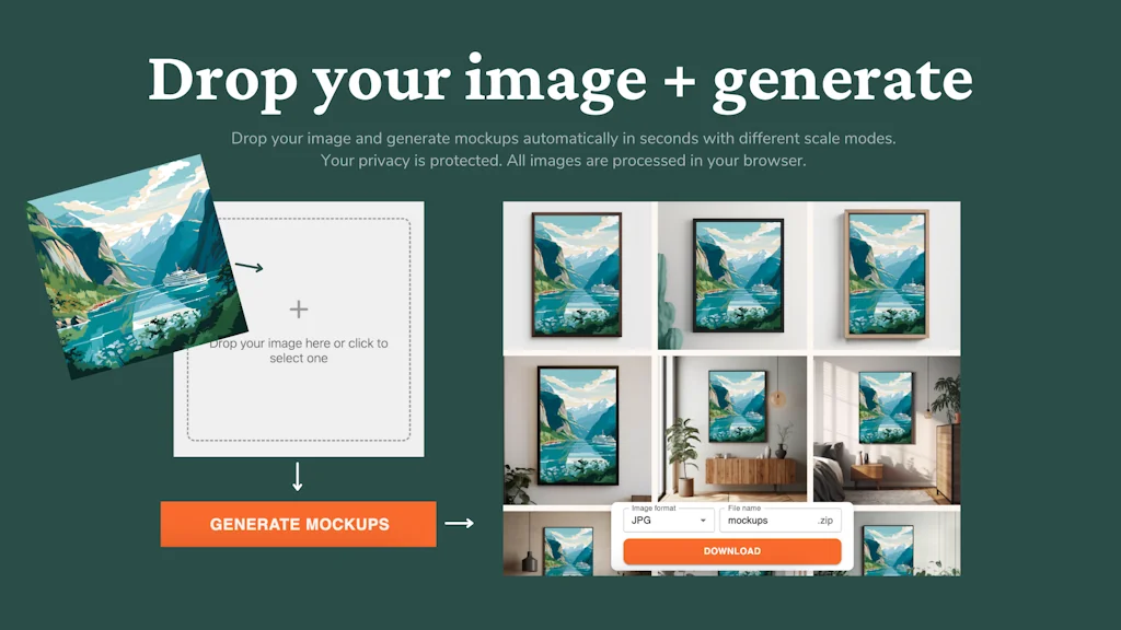 Mockup Generator screenshot 2 of 3