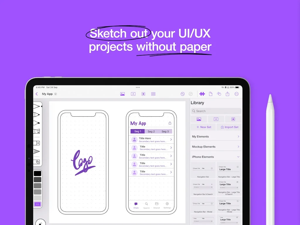 Mockup - Sketch UI & UX screenshot 1 of 7
