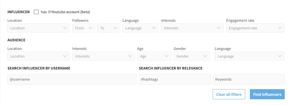 Modash Influencer Search screenshot 2 of 3