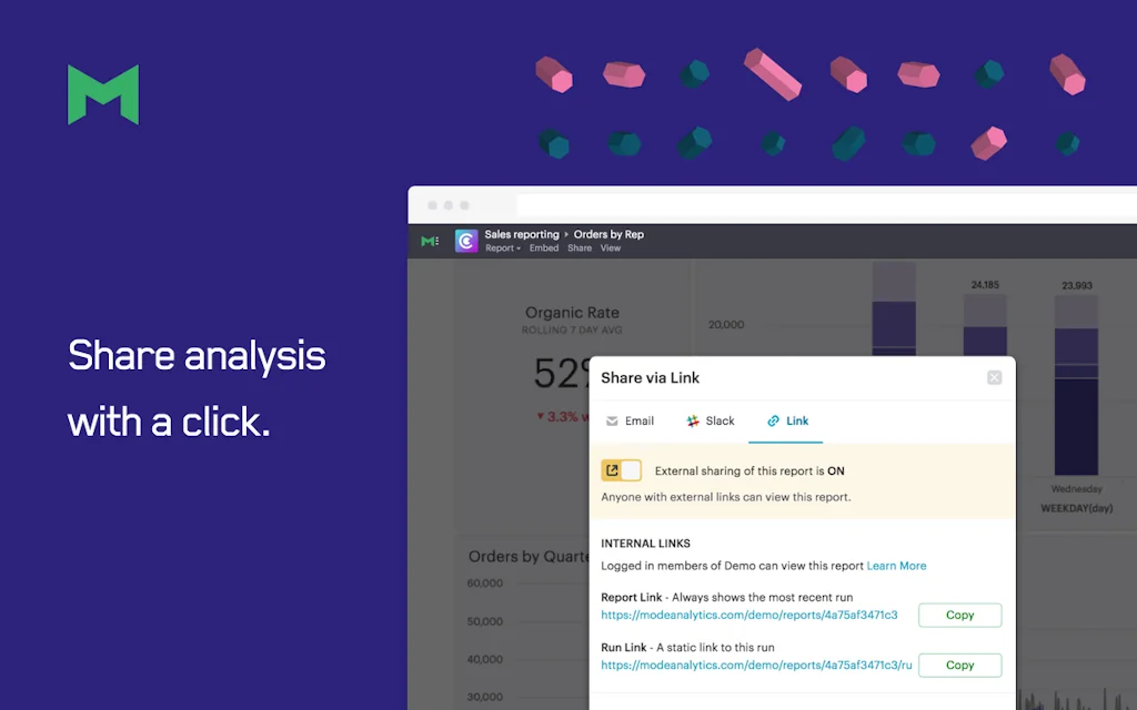 Mode Analytics screenshot 1 of 3