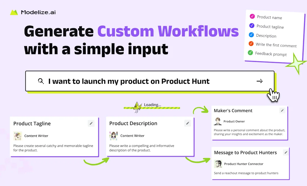 Modelize.ai 1.0 - AI workflows screenshot 2 of 3