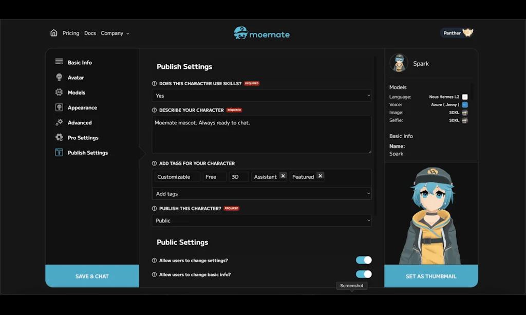 Moemate screenshot 4 of 4