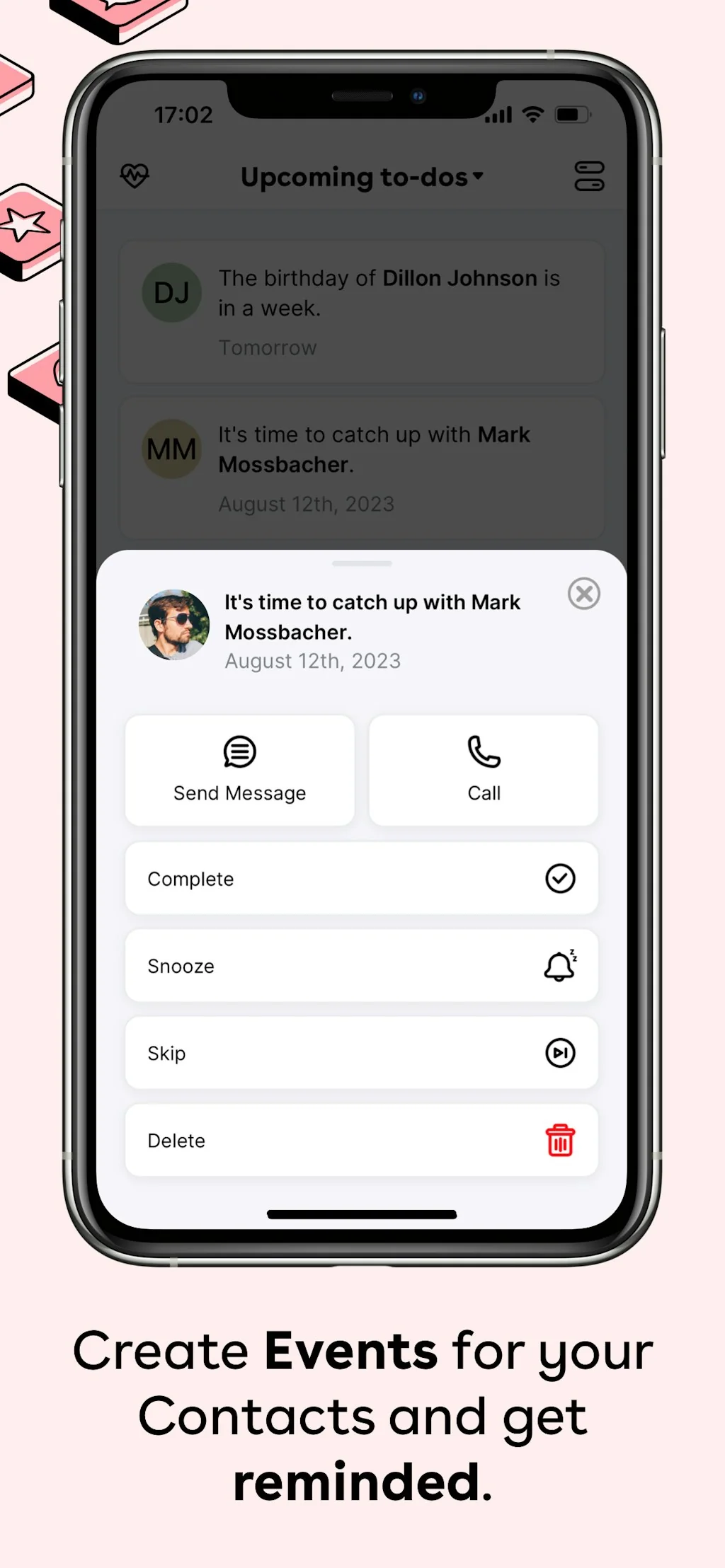 Moments — Contacts Manager screenshot 3 of 6