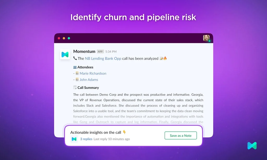 Momentum screenshot 3 of 5