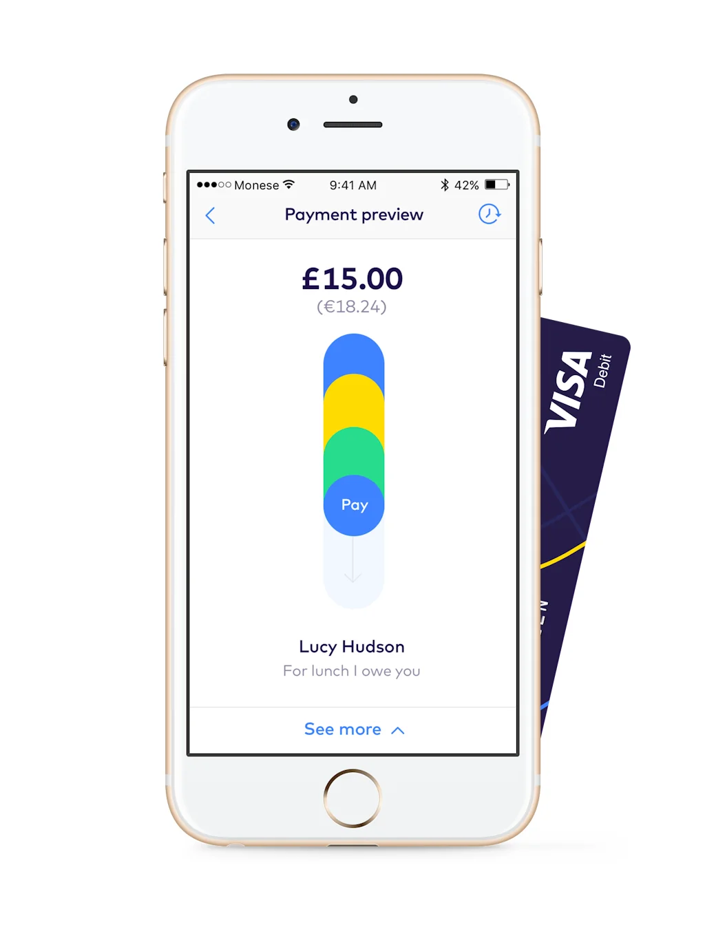 Monese screenshot 2 of 3