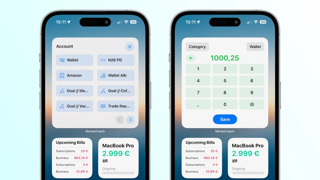 MoneyCoach - My Budget Planner screenshot 1 of 3