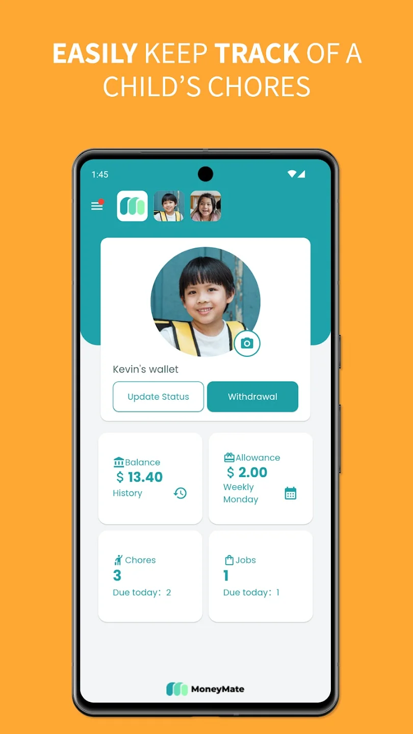 MoneyMate - Chores & Allowance screenshot 2 of 12