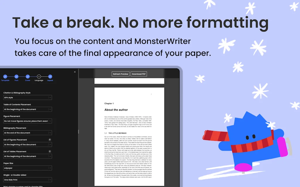 MonsterWriter screenshot 2 of 4