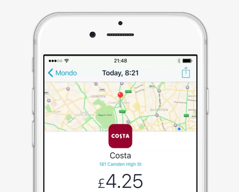 Monzo screenshot 1 of 6