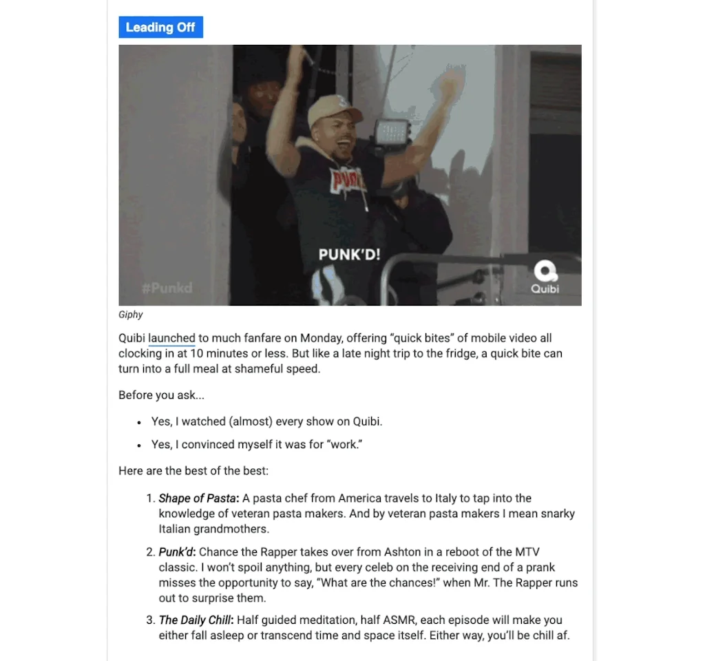 Morning Brew screenshot 2 of 3