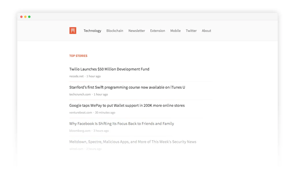 Morning Reader screenshot 2 of 2