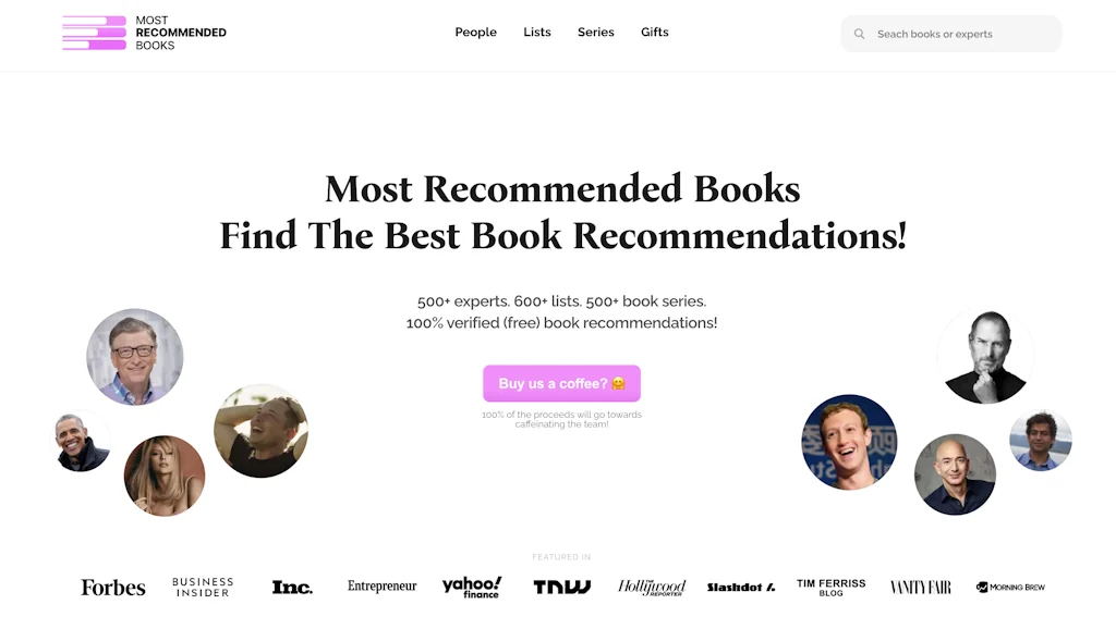 Most Recommended Books screenshot 1 of 4