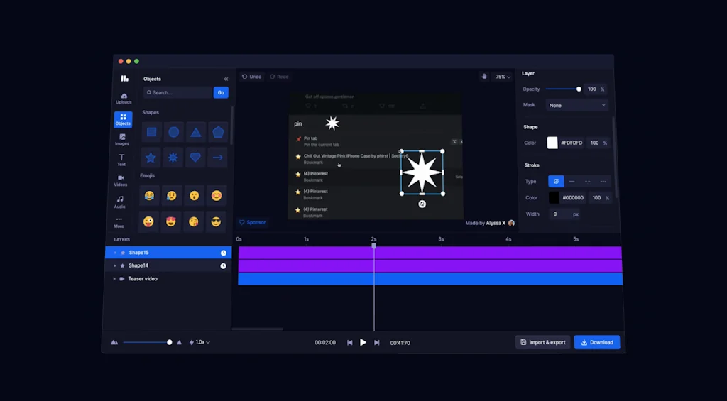 Motionity screenshot 2 of 5