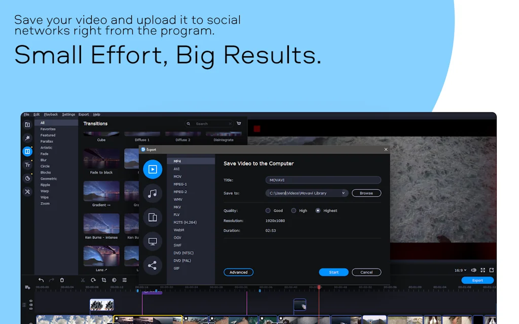 Movavi Slideshow Maker screenshot 6 of 6