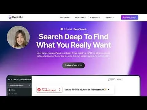Movie Deep Search by AI Keytalk screenshot 1 of 7