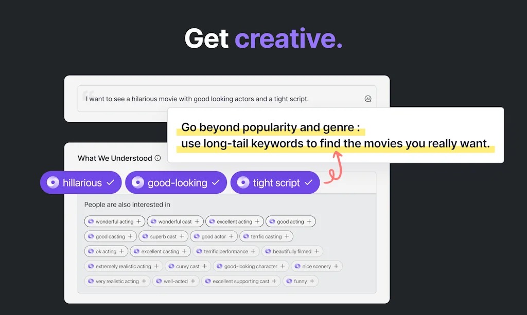 Movie Deep Search by AI Keytalk screenshot 3 of 7