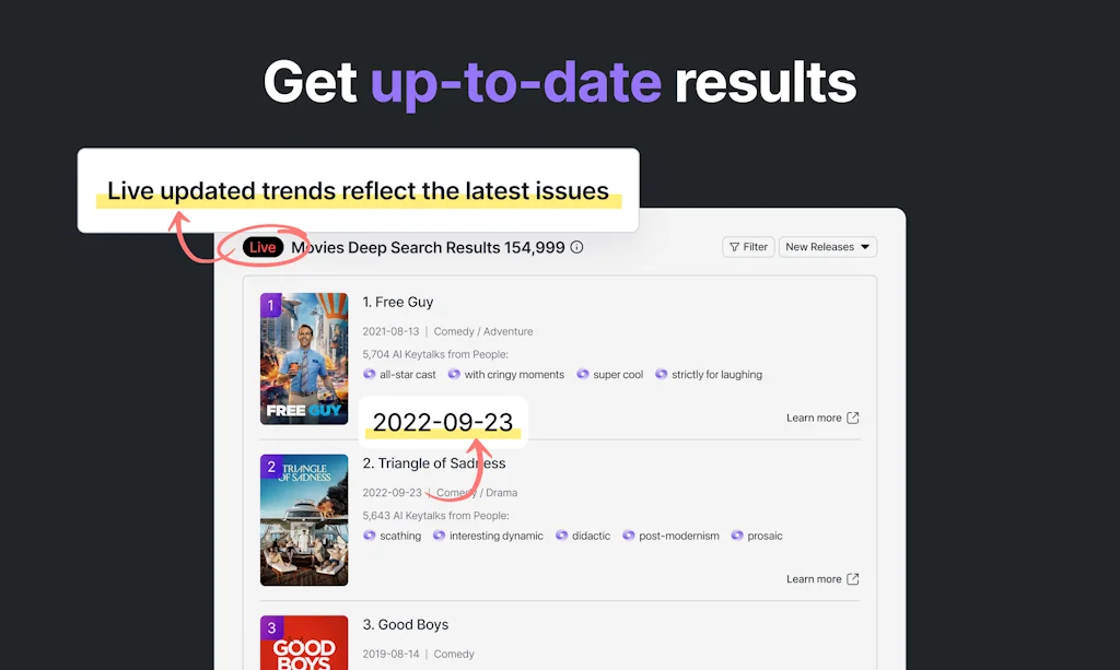 Movie Deep Search by AI Keytalk screenshot 4 of 7