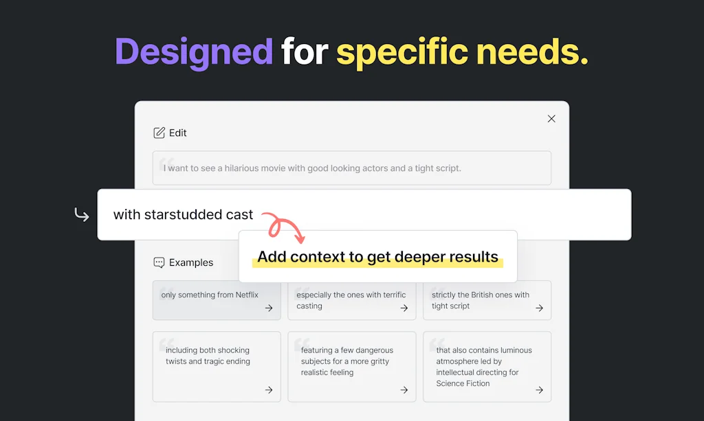 Movie Deep Search by AI Keytalk screenshot 6 of 7
