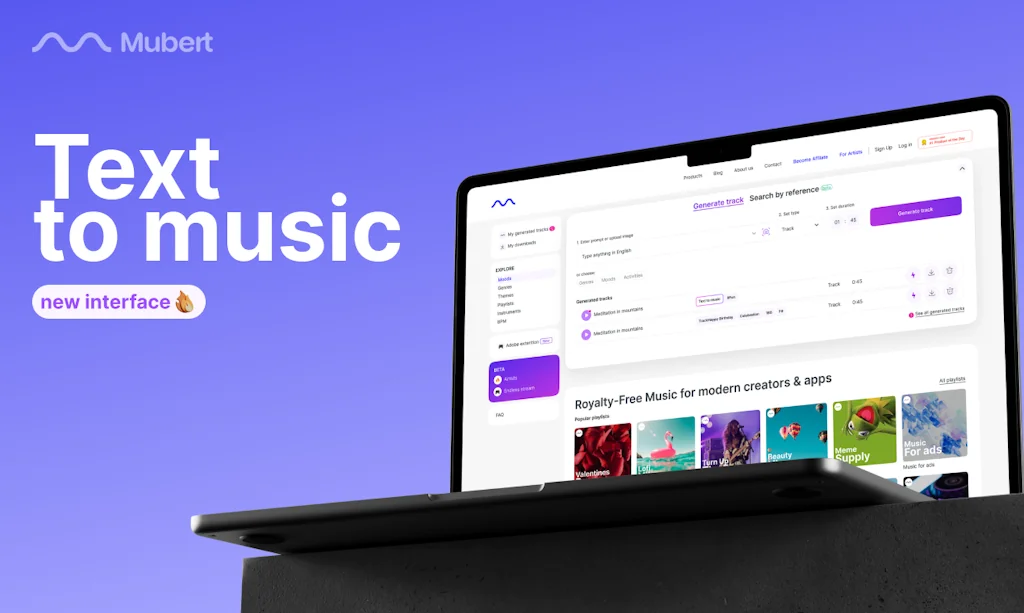 Mubert screenshot 4 of 6