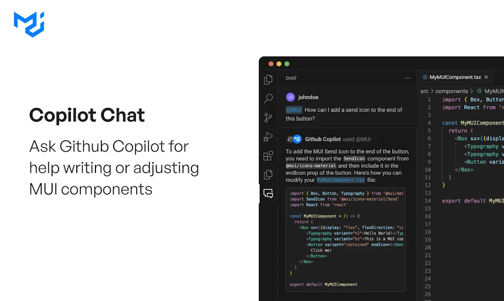 MUI for VS Code screenshot 2 of 3