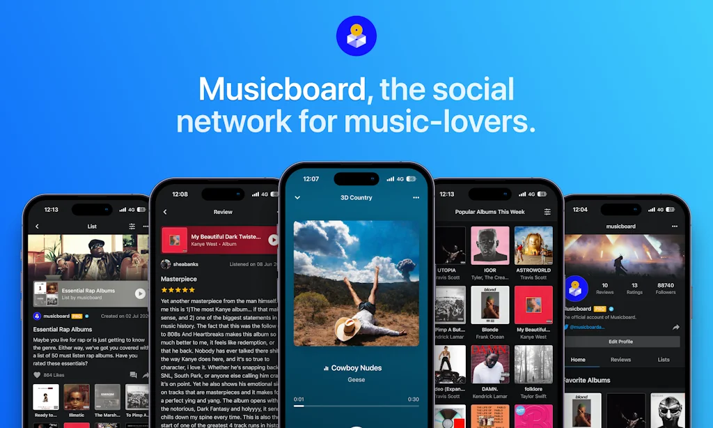 Musicboard screenshot 1 of 5