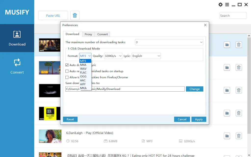 Musify Spotify Converter screenshot 2 of 3