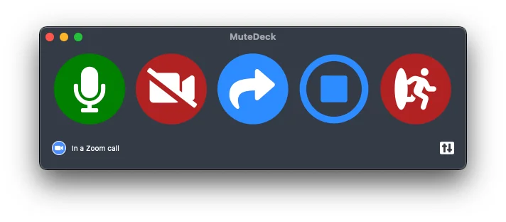 MuteDeck screenshot 1 of 4