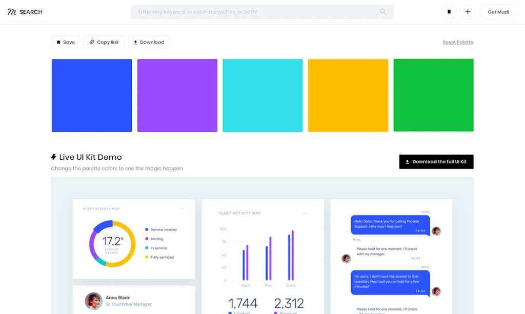 Muzli screenshot 5 of 7