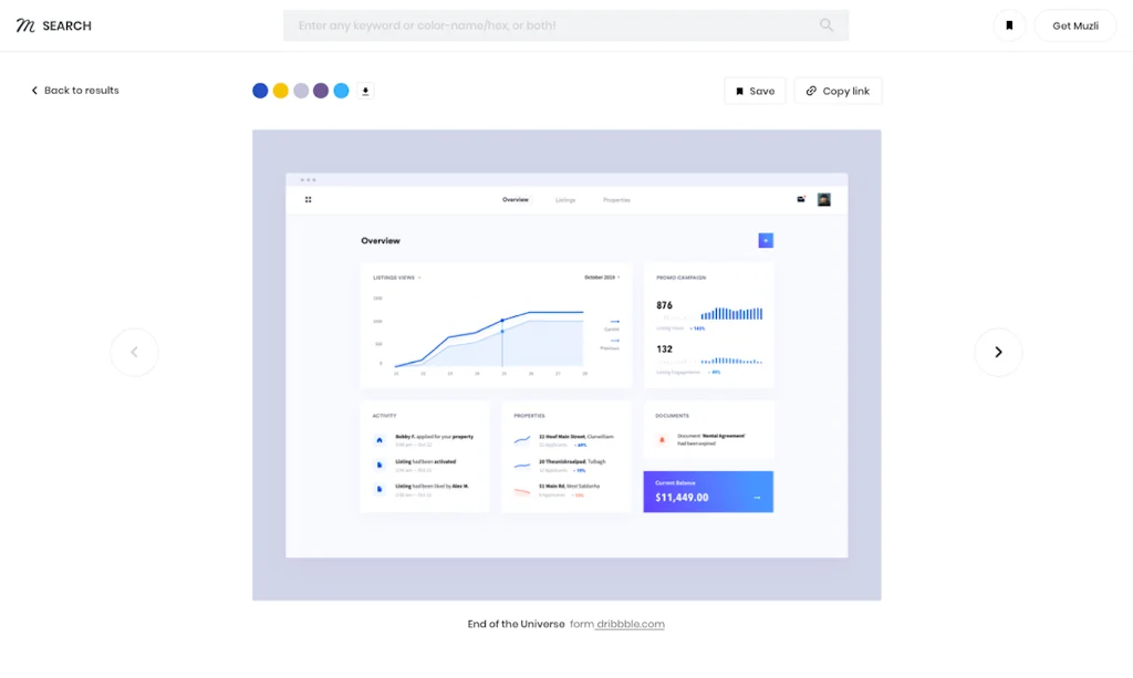 Muzli screenshot 7 of 7