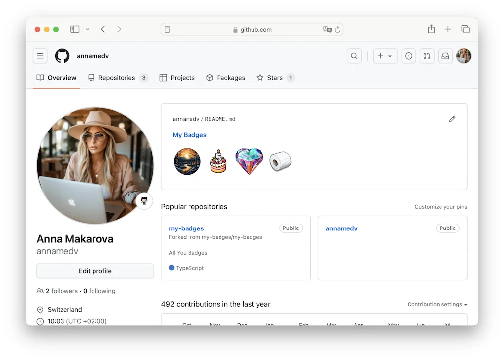 My Badges screenshot 3 of 3