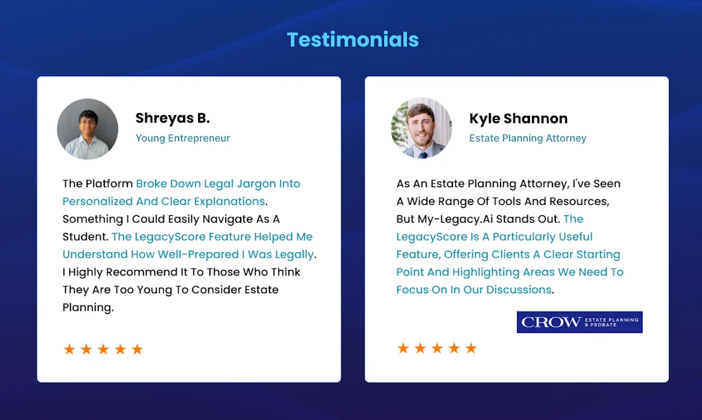 My-legacy.ai screenshot 5 of 8