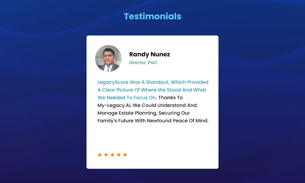 My-legacy.ai screenshot 7 of 8