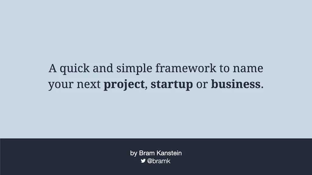 My Startup Name screenshot 1 of 6