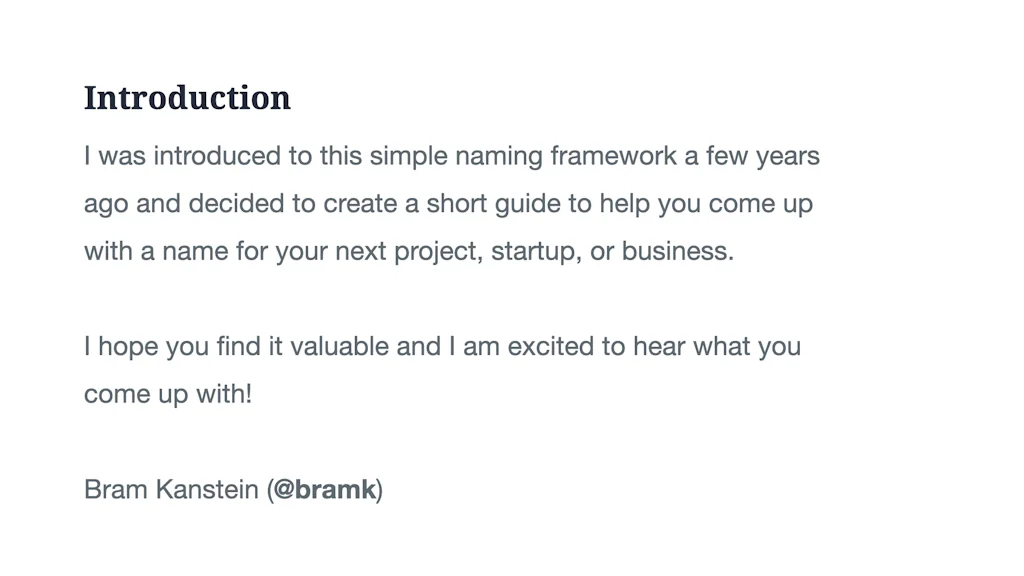 My Startup Name screenshot 2 of 6