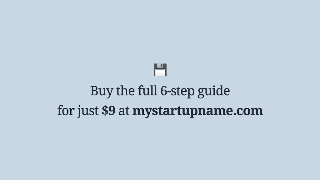 My Startup Name screenshot 6 of 6