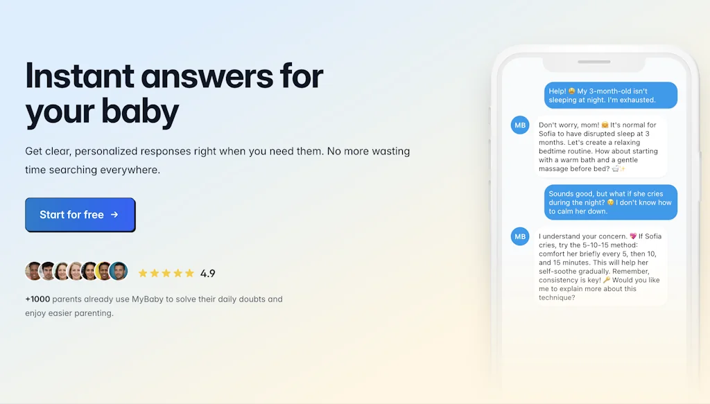 MyBaby.help screenshot 2 of 5