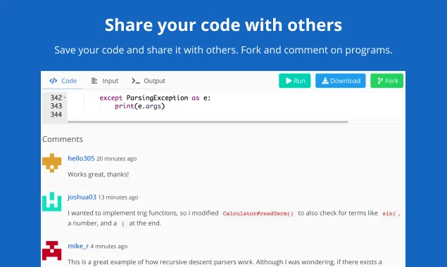 myCompiler screenshot 3 of 4
