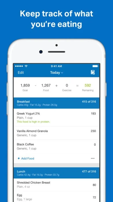 MyFitnessPal screenshot 5 of 5