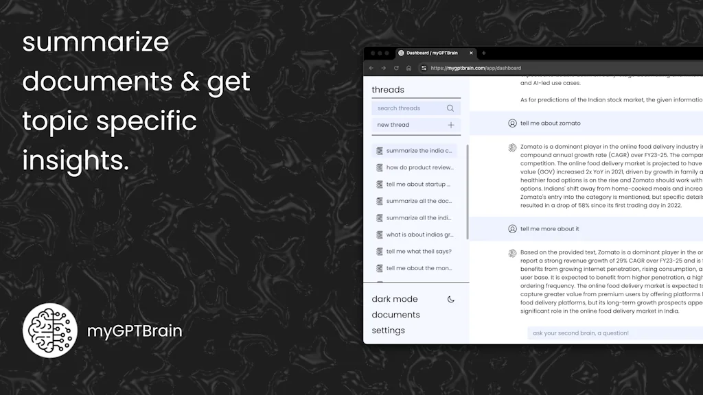 myGPTBrain screenshot 2 of 3