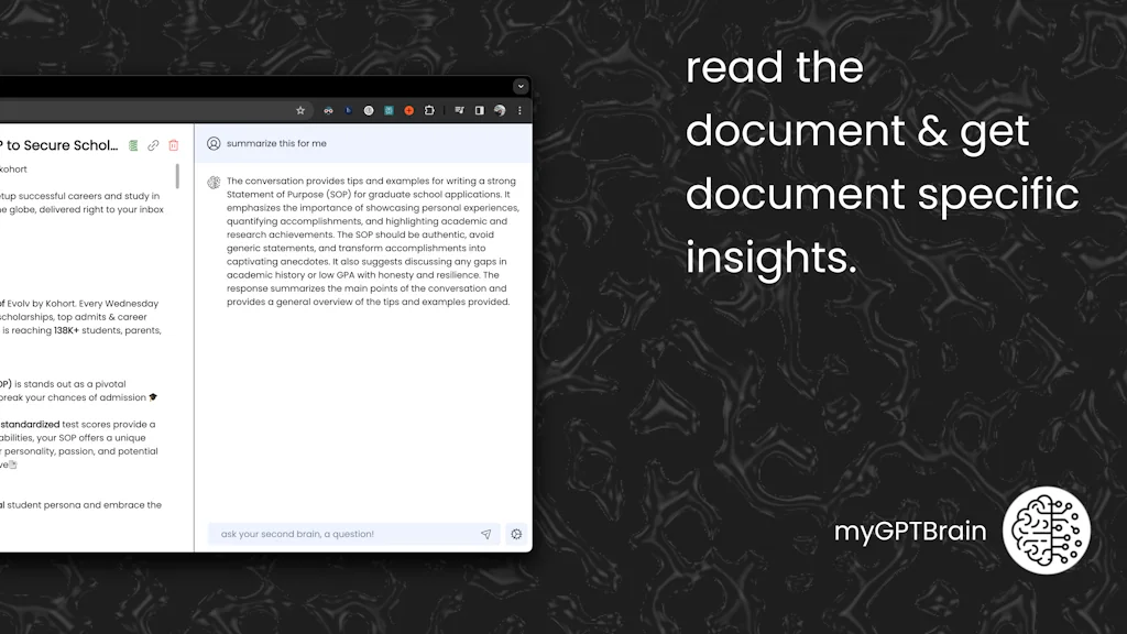 myGPTBrain screenshot 3 of 3