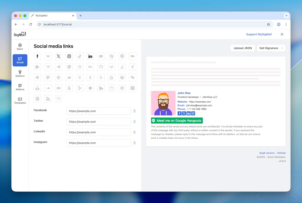 MySigMail screenshot 3 of 6