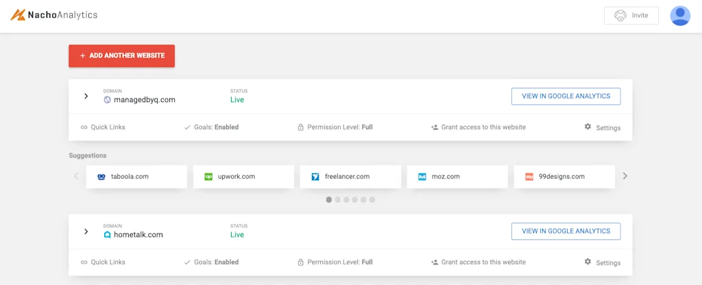 Nacho Analytics screenshot 6 of 7