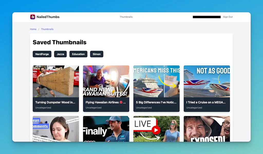 NailedThumbs screenshot 1 of 3