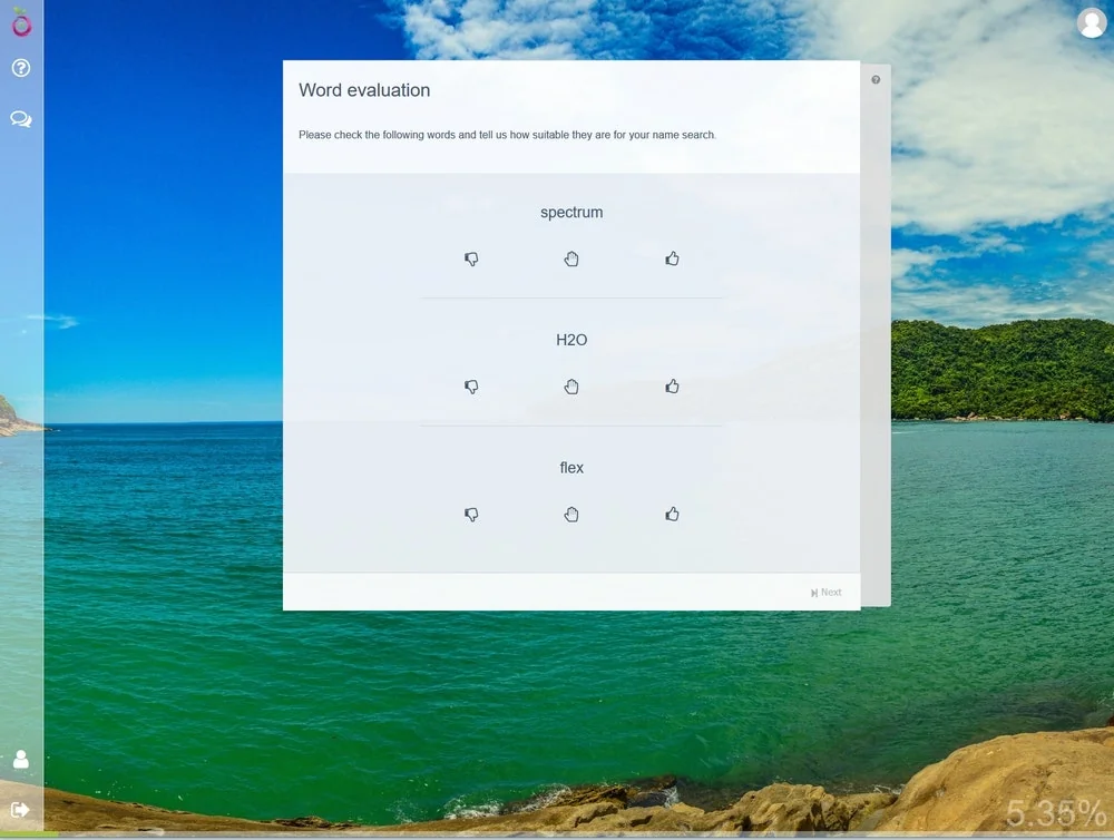 Namefruits screenshot 2 of 5