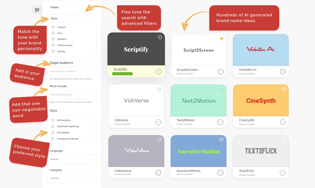 Namify screenshot 3 of 3