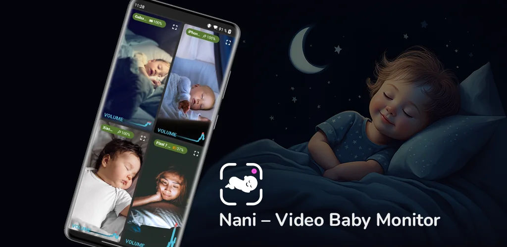 NANI - Baby Monitor App screenshot 1 of 5