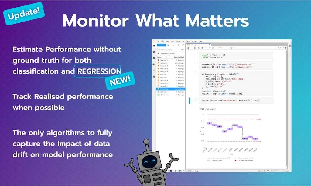 NannyML screenshot 2 of 5